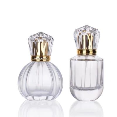 qualità  High quality clear glass perfume bottle cosmetic 20ml 30ML luxury perfume bottle fabbrica