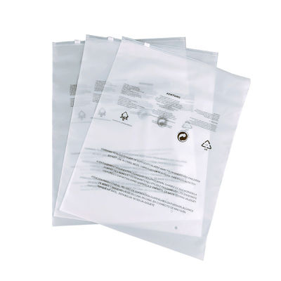 qualità  Recyclable Whole Zip Lock Custom Bags , With Logo Clothing PE Packaging Bag Printed Plastic T Shirt Poly Bag fabbrica